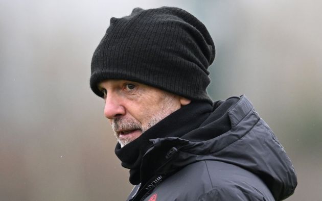 Head coach AC Milan Stefano Pioli