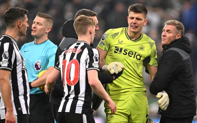 Newcastle United goalkeeper Nick Pope