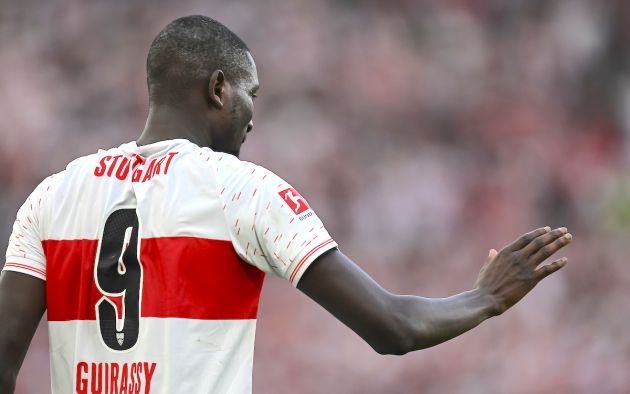 Serhou Guirassy of VfB Stuttgart