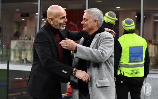 Pioli and Mourinho