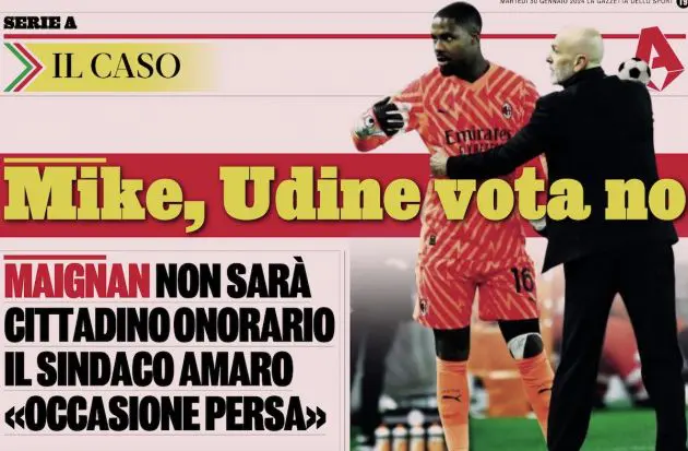 maignan gazzetta udinese