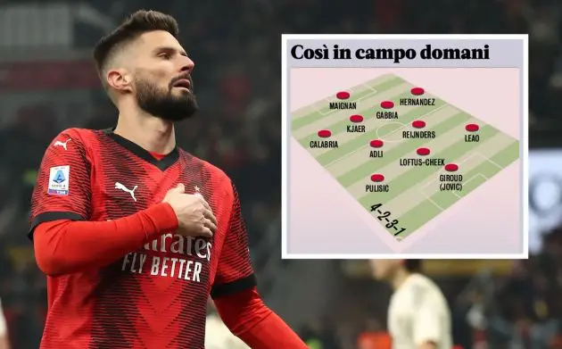 giroud gazzetta xi udinese