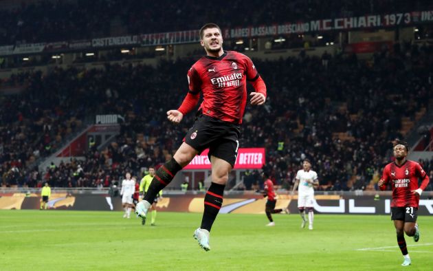 Luka Jovic of AC Milan