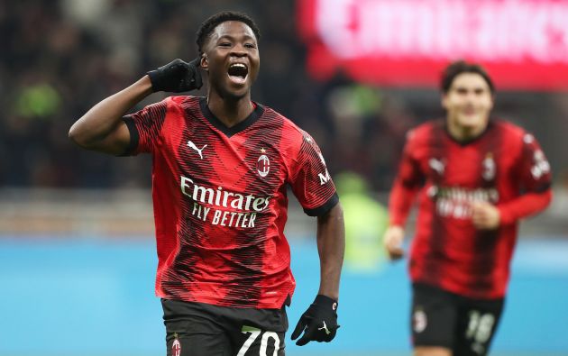 Chaka Traore of AC Milan