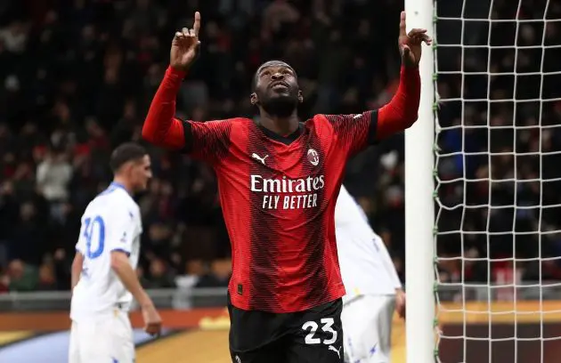 Fikayo Tomori of AC Milan