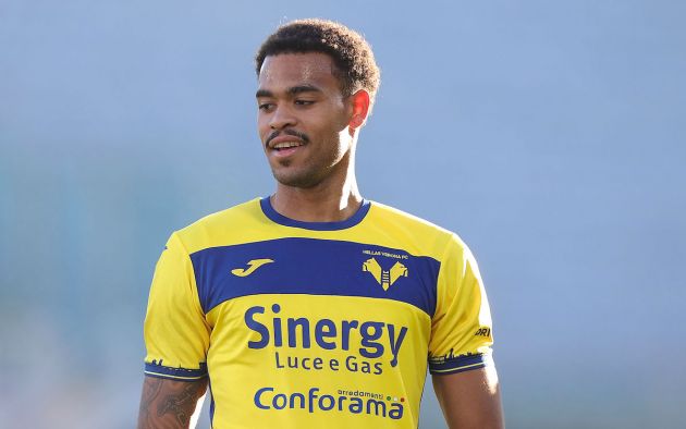 Cyril Ngonge of Hellas Verona