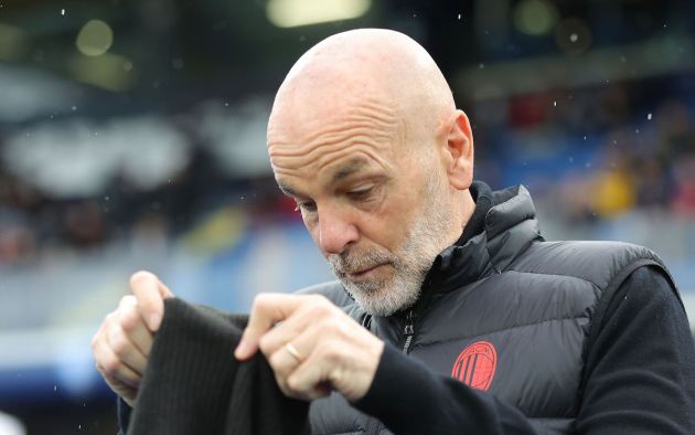 Stefano Pioli manager of AC Milan