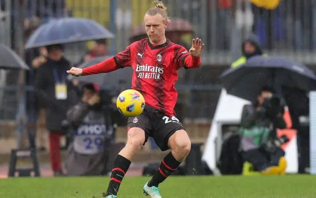 Simon Kjaer of AC Milan