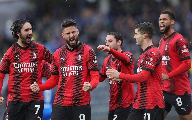Empoli 0-3 AC Milan: Rossoneri end away league win drought with