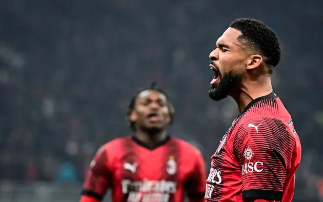 AC Milan's English midfielder Ruben Loftus-Cheek