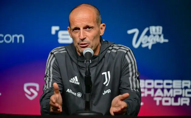 Juventus coach Massimiliano Allegri