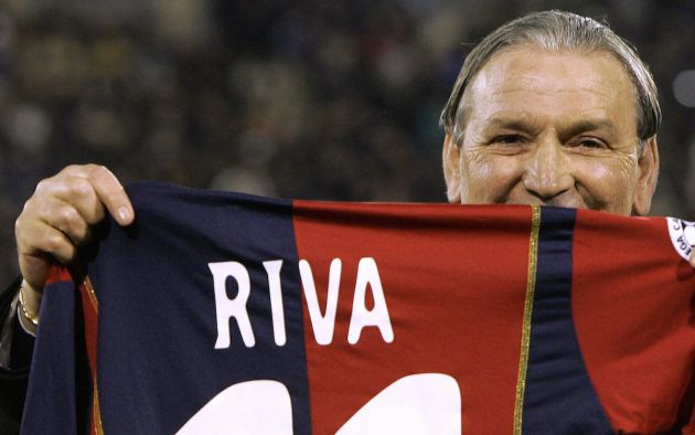Italian football legend Gigi Riva