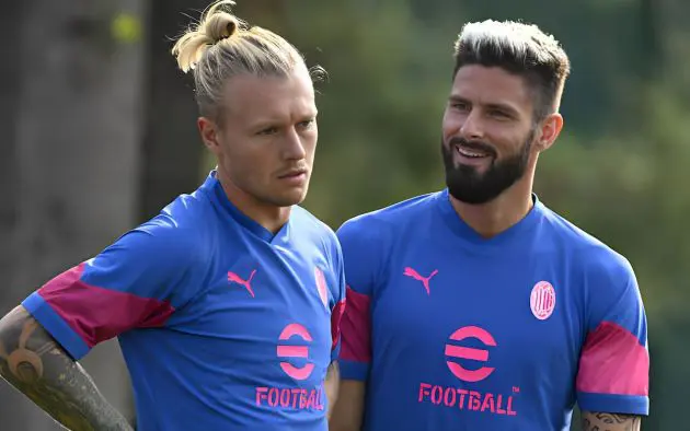 kjaer giroud milan