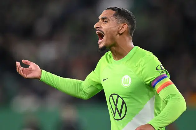 Maxence Lacroix of Wolfsburg