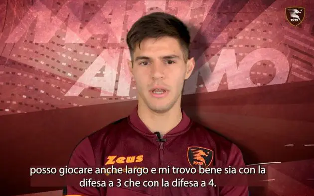 Pellegrino Salernitana Interview