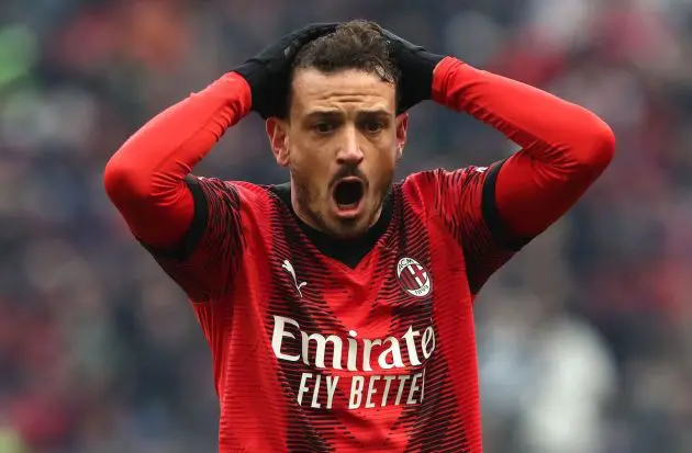 Alessandro Florenzi of AC Milan r