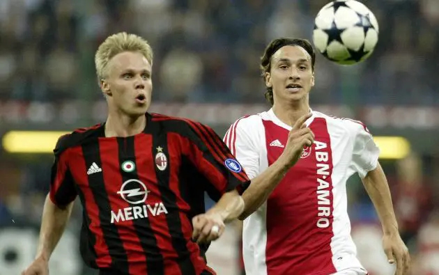 AFC Ajax's Zlatan Ibrahimovic