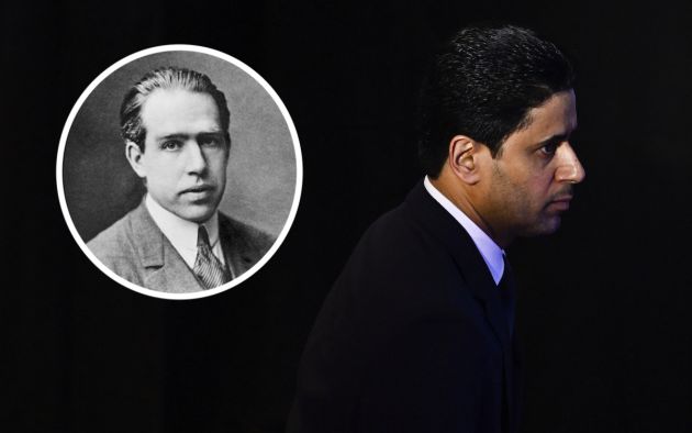 Paris Saint Germain's Qatari president Nasser al-Khelaifi