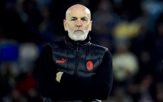 AC Milan's Italian head coach Stefano Pioli