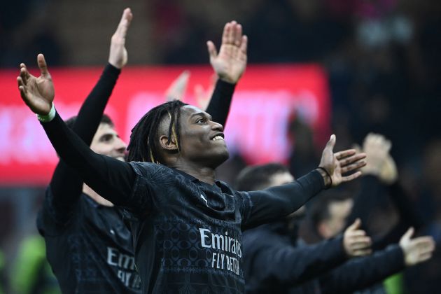 AC Milan's Portuguese forward Rafael Leao