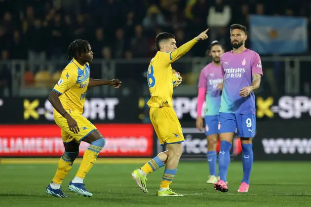 Matias Soule of Frosinone Calcio