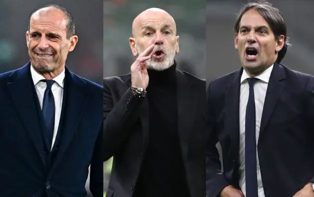 inzaghi allegri pioli