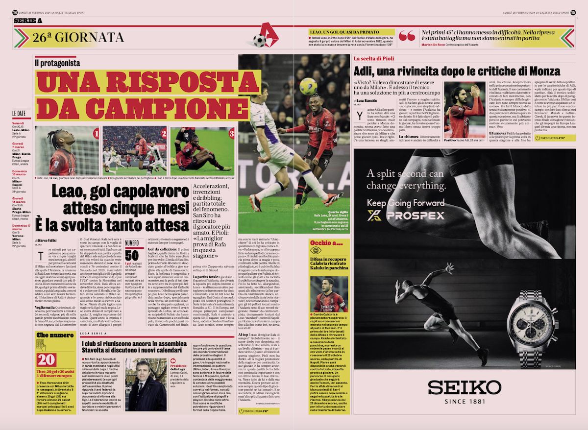 leao gazzetta atalanta leao gazzetta atalanta