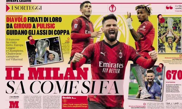 Milan win Europa League