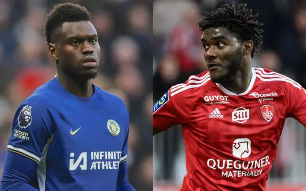 badiashile chelsea brassier brest