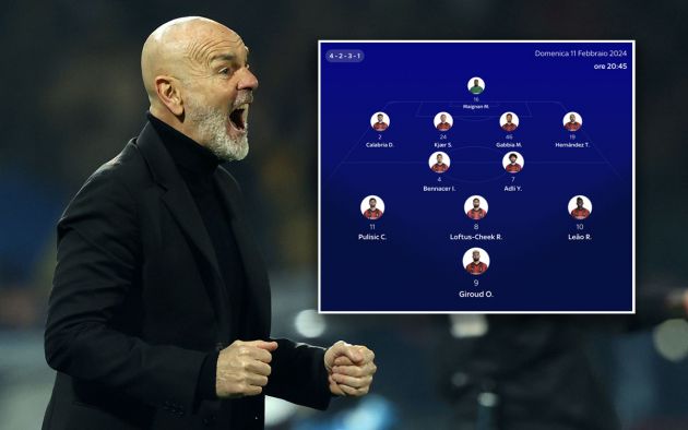 Pioli XI Milan-Napoli