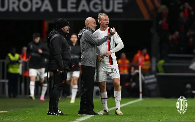 simon kjaer stefano pioli