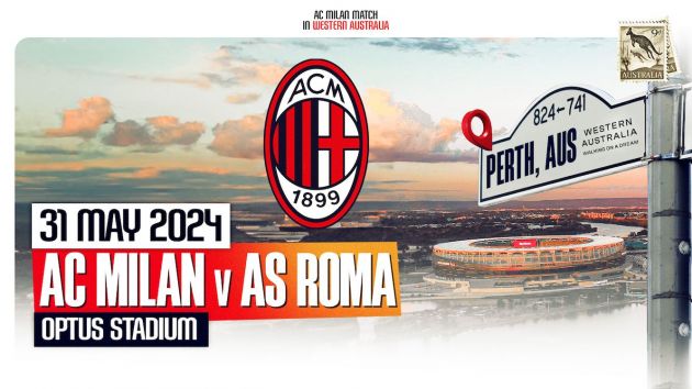 ac milan roma perth