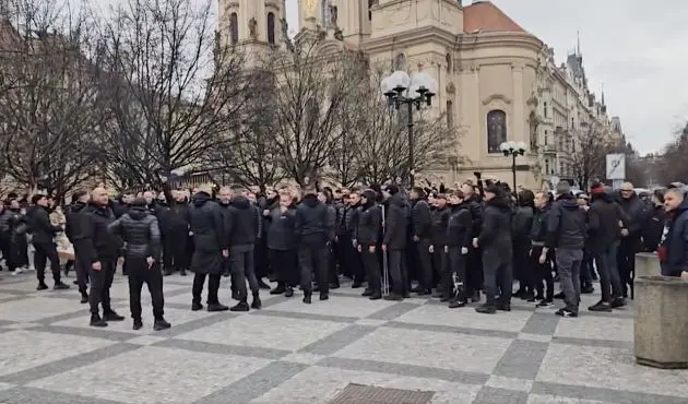 ac milan fans in prague