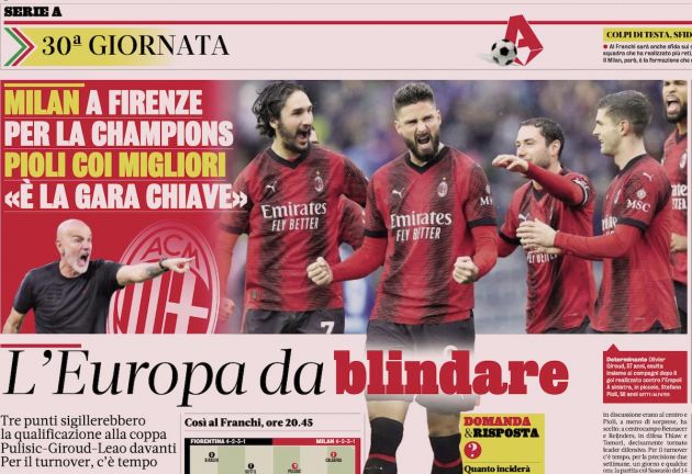 gazzetta dello sport 30 march