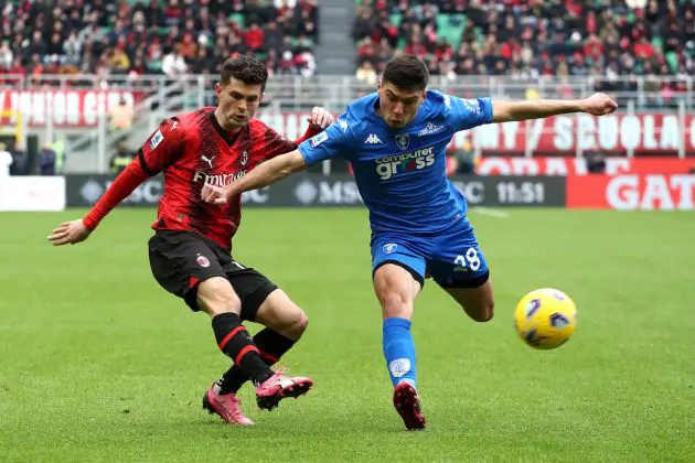 Christian Pulisic of AC Milan