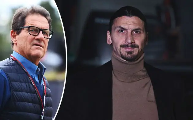 Capello and Ibrahimovic