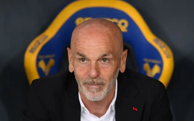 Stefano Pioli head coach of AC Milan