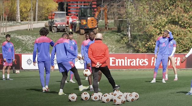 milan training slavia praha