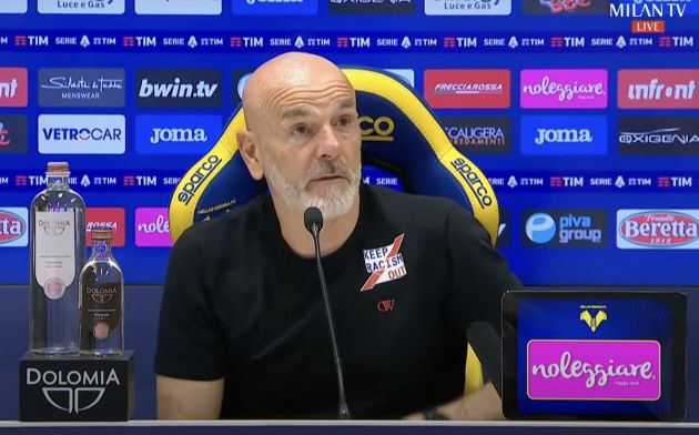 pioli verona press conference