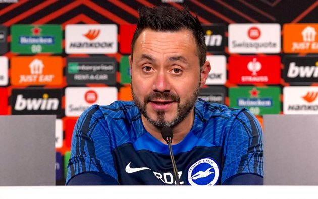de zerbi press conference
