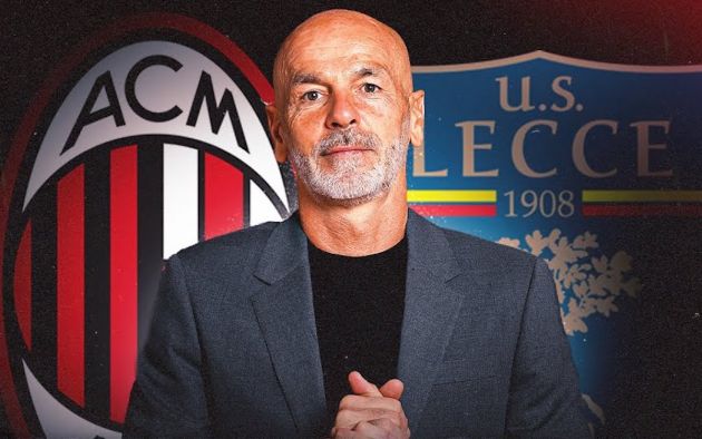 pioli lecce press conference