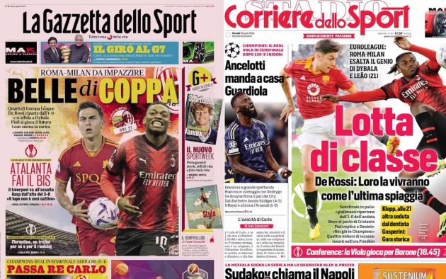 Gallery: ‘Class war’, ‘Pioli’s future is at stake’ – Today’s front pages in Italy