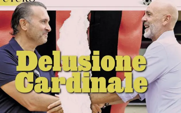 cardinale disappointed