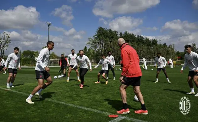 AC Milan training. [acmilan.com]