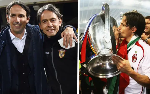 Pippo Inzaghi recalls favourite memories and when his brother
