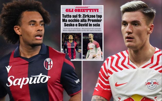 GdS: ‘All-in on a 9’ – Bologna, Leipzig, Lille and Feyenoord stars eyed by Milan