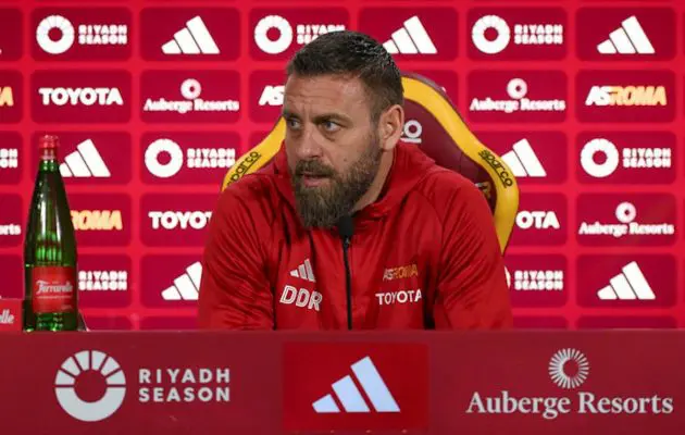 Daniele De Rossi press conference Roma