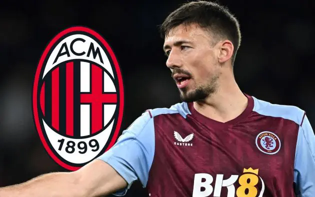 Aston Villa's French defender #17 Clement Lenglet