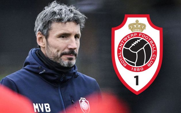 Antwerp's head coach Mark van Bommel