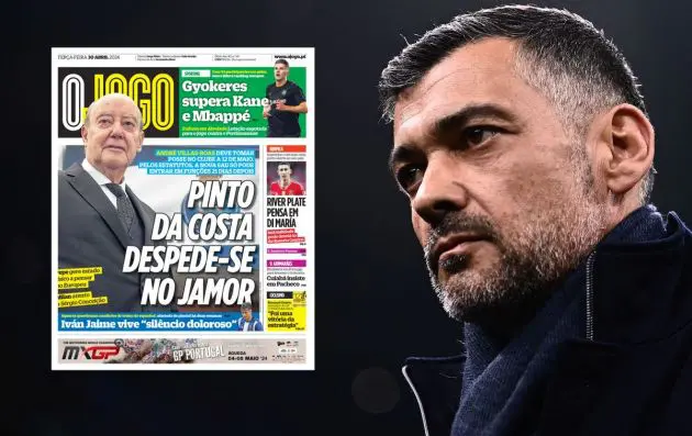 FC Porto's Portuguese coach Sergio Conceicao